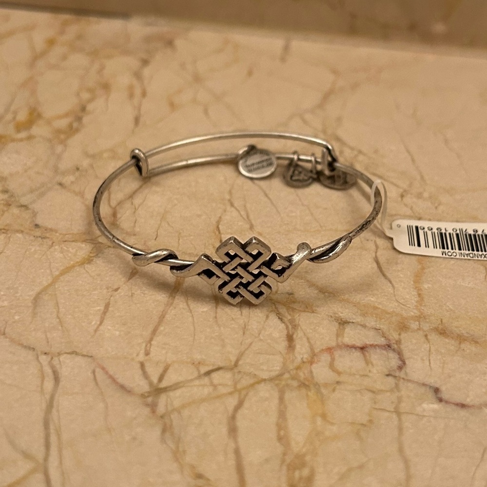Alex and Ani silver bracelet